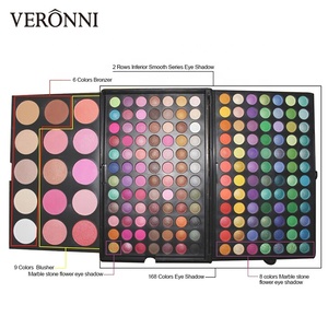Impermeable <span class=keywords><strong>183</strong></span> Colores Creaciones Cosméticos de larga duración Crema colorete Sombra de ojos Colorete Paleta en polvo maquillaje - Product Image 6