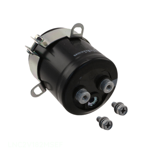Distribuidor Autorizado, Condensador de Aluminio CAP de 1800UF, 20%, 350V, Montaje en Chasis con Tornillo, 1800 uF, LNC2V182MSEF - Product Image 1