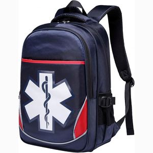 Free Sample Hot Selling Emergency Large Waterproof <b>Backpack</b> Red Doctor Pharmacy Medication Bags for <b>Nurse</b> - Product Image 2
