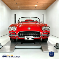 Système de stockage de véhicules pour garage domestique, élévateur de stationnement hydraulique à 2 niveaux, certifié CE