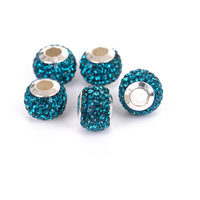 Selina Crystal 3D Circulaire 5-Row Chicken Eye Rhinestones-Multi-Color Spacer Strass pour DIY Jewelry Making Hat Bags & Nail Art