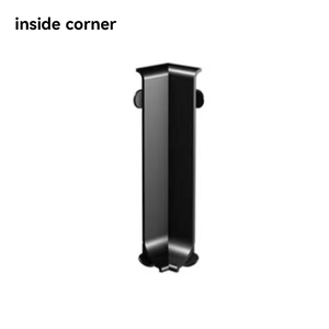 <span class=keywords><strong>Accessoires</strong></span> de plinthe en alliage d'aluminium de haute qualité : Coin intérieur, Coin extérieur, Connecteur, Embout gauche, Embout droit - Product Image 2