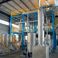 Équipement de pyrolyse et de distillation d'huile usagée noire à fonctionnement simple, machine de recyclage d'huile usagée en carburant diesel