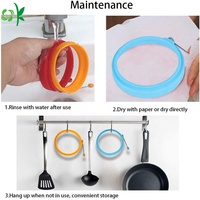 Œufs frit antiadhésif en Silicone, anneaux de cuisson de haute qualité pour crêpes, petit déjeuner, outils de cuisine pour petit déjeuner