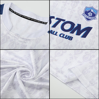 Camiseta de fútbol original de sublimación, camiseta de fútbol de manga corta transpirable personalizada, kits deportivos de entrenamiento para hombres, 2017