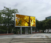 Pantalla LED RGB P6 Programable con Animación, Video Wall de Hierro, CMS Basado en la Nube, Publicidad Exterior IP65 de 6mm, Gráficos para Tiendas Minoristas