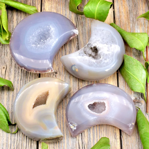 Vente en gros de pierres de guérison naturelles en agate géode polie de style bohème Crystalhola, 5-6 cm, tendance de la mode pour la décoration intérieure - Product Image 6