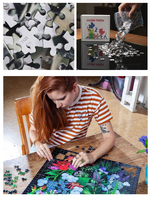 CONTOH GRATIS Puzzle Jigsaw Edukatif Kartun 3D Hewan Bulat Permainan Natal untuk Usia 14 Tahun ke Atas