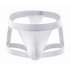 Diseño personalizado 85% nylon 15% spandex suspensorio cintura baja alta elasticidad transpirable Atlético hombres con suspensorio - Product Image 5