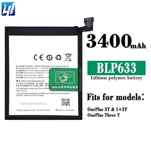 بطارية هاتف أصلية قابلة لإعادة الشحن لـ OnePlus 1 + 3t 3 5T 2 1 mAh من OnePlus - Product Image 6