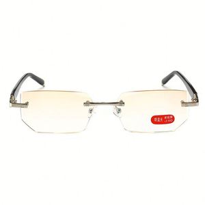 แว่นตาแฟชั่นปี 2025 สำหรับทุกเพศ แก้ปัญหาสายตายาว ดีไซน์เพชร ตัดแสงสีฟ้า กรอบบางเฉียบ สำหรับอ่านหนังสือ ผู้ชาย ผู้หญิง - Product Image 5