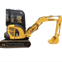 Excavatrices Komatsu d'occasion aux Émirats arabes unis PC35MR Expédition rapide Haute efficacité de travail Presque neuves Prix bas Excavatrice d'occasion