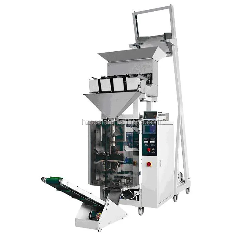 Automatic Factory CE approval 4 Head Linear Weigher with chocolate ball vertical Packing Machine