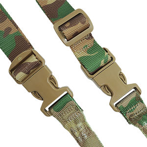 Ceinture élastique tactique réglable, bande élastique multifonctionnelle de camouflage, sangle étanche, crochet en métal à point unique, <span class=keywords><strong>corde</strong></span> de ceinture - Product Image 4