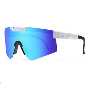 Lunettes de <span class=keywords><strong>soleil</strong></span> de vélo économiques marque de vélo en plein air logo personnalisé conduite course UV400 lunettes de <span class=keywords><strong>soleil</strong></span> de sport coupe-vent - Product Image 3