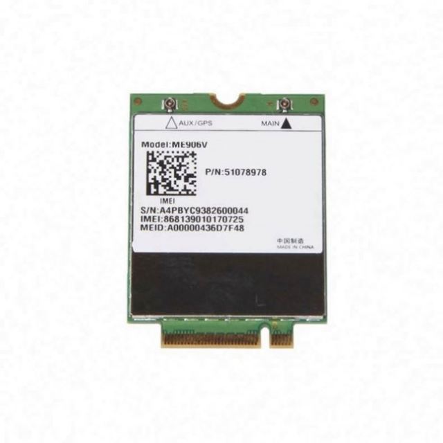 Wireless Adapter Card for UNLOCKED ME906V 3G 4G 100Mbps Network LTE Module GPS+WCDMA NGFF modem 4g lte WWAN Card