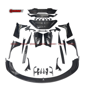Kit de Carrocería de Fibra de Carbono Estilo Top-car para Mclaren 720S, Alerón Delantero, Faldones Laterales, Cubierta de Espejos, Cubierta de Capó, Cubierta de Luces Traseras, Alerón Trasero - Product Image 4