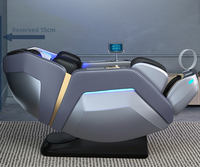 C71 Dernier modèle de fauteuil de massage portable de luxe Poltrone Massaggianti, fauteuil de massage complet du corps 4D, gravité zéro, chauffage