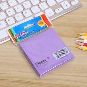 Korean Style Fluorescent Sticky Notes Colorful Self Adhesive Memo <b>Pads</b> Strong Stickiness Office School Stationery Wholesa - Product Image 2