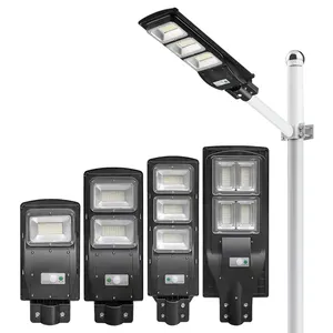 Outdoor waterproof lighting solar street lights wholesale intelligent remote control induction street lights outdoor LED