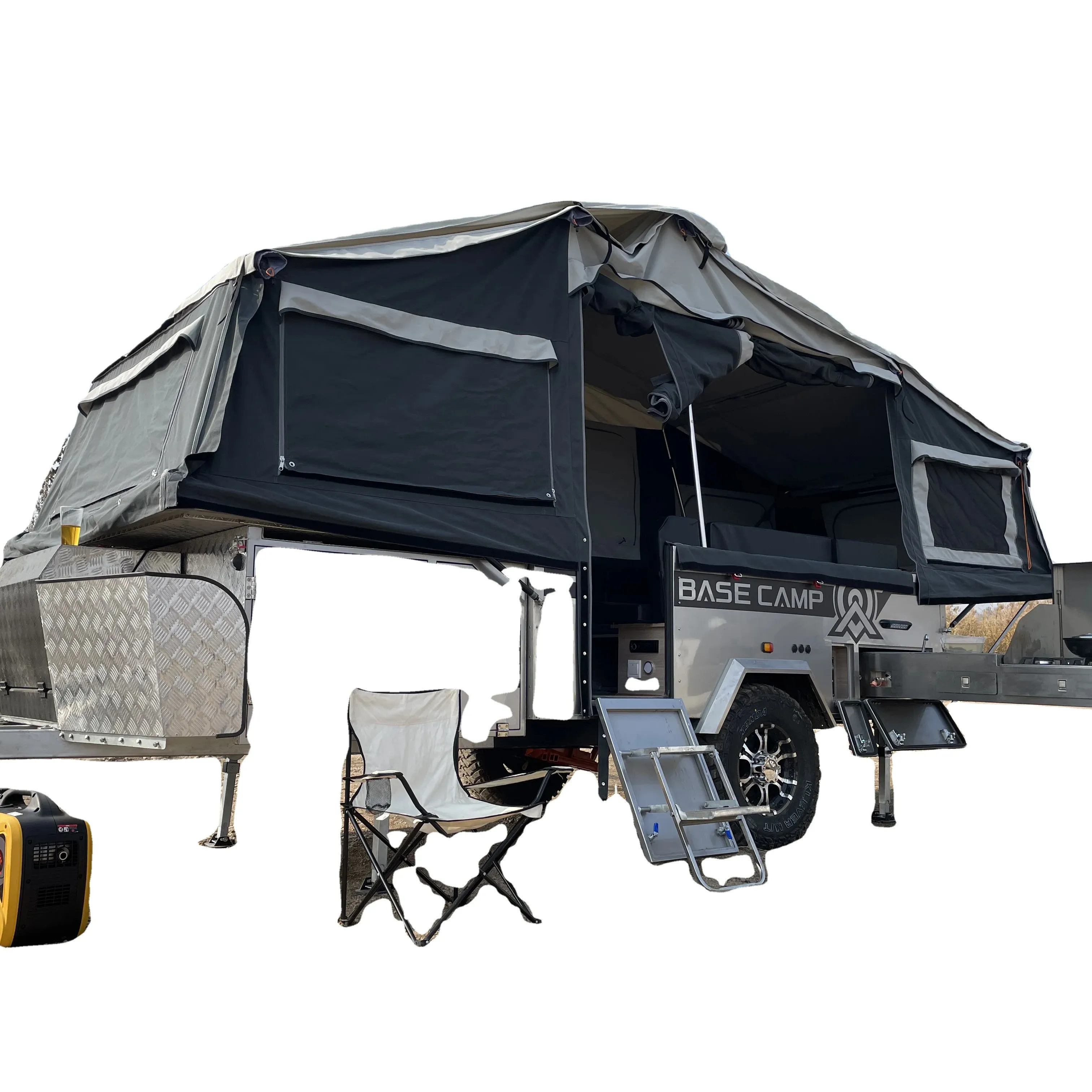 Aanpasbare Luxe Hot Sell Tiny House Op Wielen Multi-Functionele Traan Dubbellaag Multifunctionele Trailer Camper