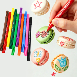 Marcadores <span class=keywords><strong>de</strong></span> Colorante Alimentario YAYANG, Marcador <span class=keywords><strong>de</strong></span> <span class=keywords><strong>Tinta</strong></span> <span class=keywords><strong>Comestible</strong></span> <span class=keywords><strong>de</strong></span> Doble Punta <span class=keywords><strong>de</strong></span> Grado Alimentario para Decoración <span class=keywords><strong>de</strong></span> Pasteles, Galletas y Repostería - Product Image 4