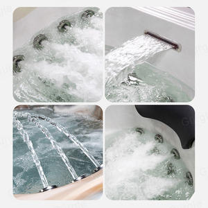 Système Balboa populaire <span class=keywords><strong>Spa</strong></span> extérieur Baignoire de massage Jacuzzier Baignoire Jardin Whirlpool Whirlwanne Hydromassage Bain à remous - Product Image 5
