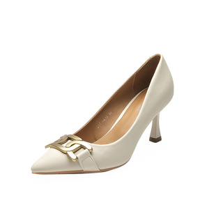 Zapatos Unisex de Tacón Bajo con Punta Puntiaguda, de Cuero Genuino, Diseño Calado, Estilo Moderno 2026, Cómodos y Resistentes al Agua - Product Image 2