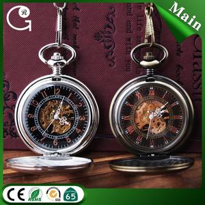 Reloj Vintage de Metal Plateado al por Mayor, Movimiento Japonés, Parte Trasera de Acero Inoxidable, Fabricante de Relojes de Bolsillo Baratos - Product Image 5