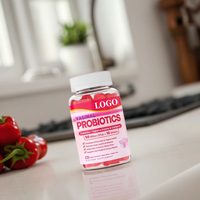 Gummies Probiotiques OEM/ODM pour Adultes, Adolescents, Femmes : Équilibre du pH, Contrôle des Odeurs, Santé Féminine, Soutien de la Flore Vaginale, Digestion