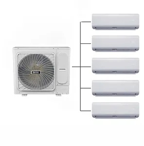 R410a 1Drive 5 Mini Multi Split Airconditioner Inverter Vrv Vrf Centrale Airconditioner