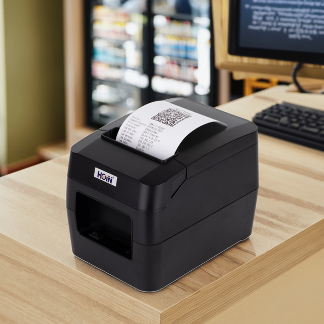 Wholesale Black Auto Cutter Thermal Printer 250mm/s High Speed POS Printer 80 mm Thermal Printer With Free Driver and SDK