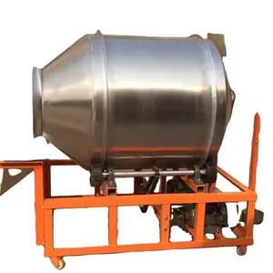 Máquina misturadora de sementes de tambor de aço inoxidável de alta eficiência em vendas