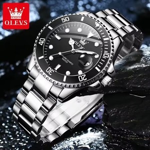   Relojes para Hombre de Negocios, Reloj de Cuarzo Original, Resistente al Agua, Luminoso, de Alta Calidad, con Indicador de Fecha, Regalos, Reloj 5885 - Product Image 3