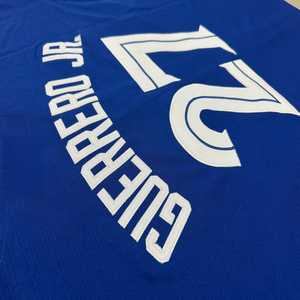2025 bán buôn thêu mlbing 27 Toronto guerrero Jr. 11 bo bichette nam thanh niên của phụ nữ retro hoặc throwback bóng chày Jersey - Product Image 4