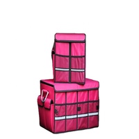 Boîte de rangement pliable pour coffre de voiture, de haute qualité, souple, pliable, avec logo personnalisé, en polyester, universelle