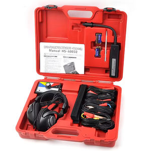 Profesyonel 6-Channel otomotiv elektronik stetoskop araba motoru gürültü bulucu ses dedektörü test aracı seti mekanik araç - Product Image 6