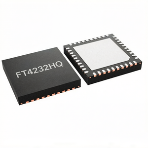 FT4232HQ - Circuito Integrado de Puente USB 2.0 de Alta Velocidad a Quad UART/MPSSE/SPI/I2C/JTAG, QFN-64, Grado Industrial, para Sistemas Integrados Multicanal - Product Image 1
