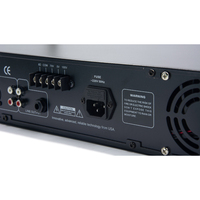 Thinuna PA-6250A 500W Yüksek Güçlü Sabit Voltajlı PA Amfi 70V 100V Raf Montajlı BGM Amfi, Anons Sistemi için