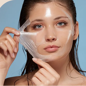 Mascarilla facial de Colágeno Hidrolizado para el cuidado de la piel coreana, mascarilla facial hidratante para la noche, mascarilla facial brillante - Product Image 1