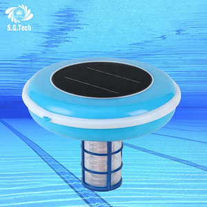 Ionizador de piscina solar, ionizador solar para piscinas, equipo purificador de agua flotante para piscinas - Product Image 6