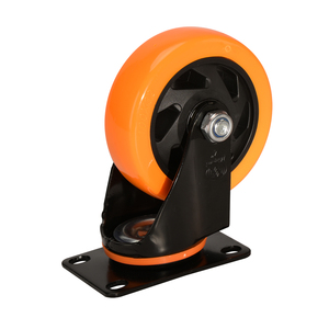 Kit de roulettes mobiles en PVC de 3 pouces, capacité de charge de 90 kg, pour refroidisseur d'air, équipement mobile, roulettes pour établi - Product Image 3