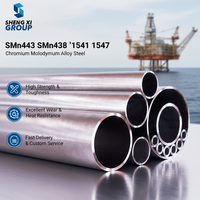 Tubería de Acero Aleado sin Costura JIS G4053 ASTM A29 EN 10083-3 42CrMo4 1547 SCM440 para Estructuras Mecánicas
