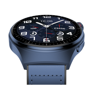 1.43 ''écran AMOLED G7 bracelet <span class=keywords><strong>bleu</strong></span> foncé <span class=keywords><strong>montre</strong></span> intelligente avec GPS boussole Altitude pression d'air 380mAh grande batterie - Product Image 4
