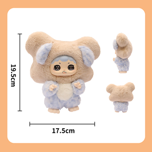 Marchio originale scatola sorpresa mistero foresta carino strano vinile bambola di peluche portachiavi golosità festa di Miiloo peluche scatola cieca - Product Image 5