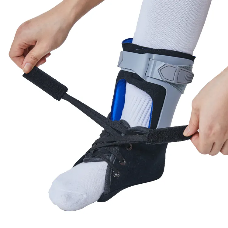 Acute   chronic ankle sprains functional ankle brace orthosis ankle stabilizer