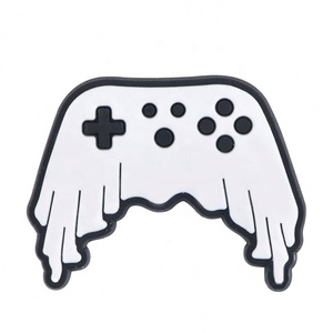 Charm per scarpe fantasma cane da passeggio Charm per scarpe per il viso fantasma per il regalo di Halloween da urlo - Product Image 1