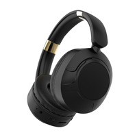Casque sans fil personnalisable avec réduction de bruit ANC, écouteurs stéréo, casque de sport pour téléphone portable
