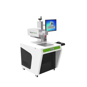 HAN'S YUEMING 5w uv fiber laser mini marking machine fiber laser marking machine with max/raycus/jpt fiber laser