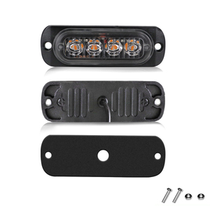 Luz Lateral de Advertencia para Camión 4smd, 24V 18W, Garantía de 2 Años, Lámpara Estroboscópica de Aluminio, Luces LED de Emergencia Impermeables para Camiones, Automóviles y Vehículos Todoterreno - Product Image 2